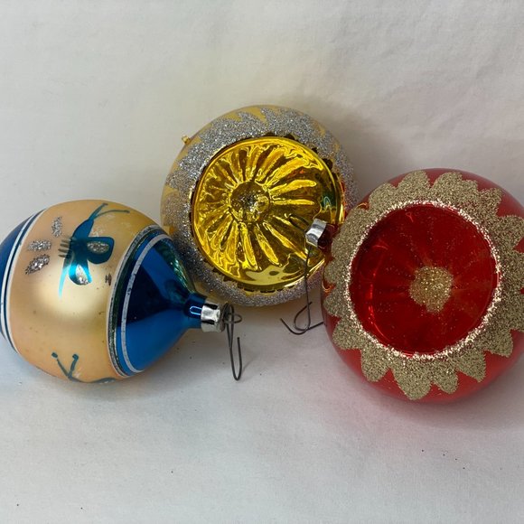 Vintage Christmas Classics Tree Topper European Hand Decorated Glass Ornament - Picture 8 of 11